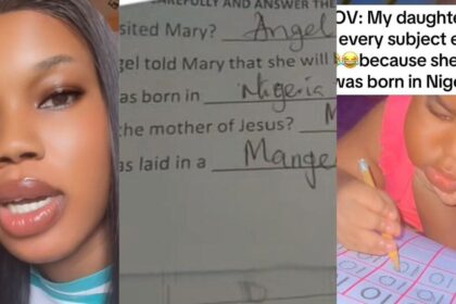 Mum left speechless after daughter fails CRS for claiming Jesus was born in Nigeria