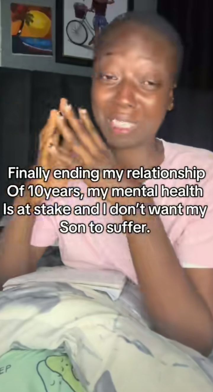 “My mental health is at stake”- Woman in tears as she ends 10-year relationship