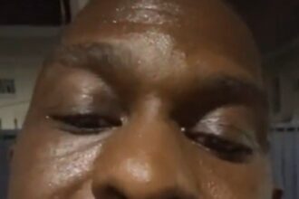 Nollywood stars Taye Arimoro and Peggy Ovire clash during a late-night shoot (VIDEO)