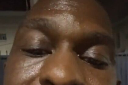 Nollywood stars Taye Arimoro and Peggy Ovire clash during a late-night shoot (VIDEO)