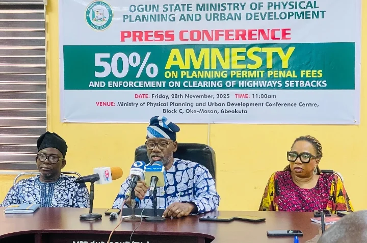 Ogun Govt. grants 50% rebate on building
