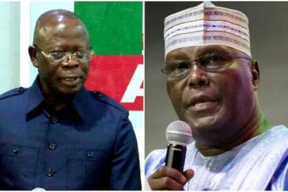 Oshiomhole questions Atiku’s capacity to lead, says former VP failed to stabilise PDP