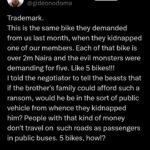 Pastor reacts as kidnappers demand 5 bikes for release of abducted church member