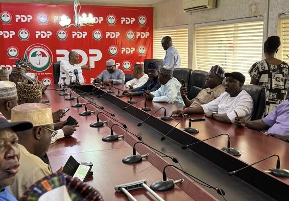 PDP state chairmen declare loyalty to Turaki, pledge support for new NWC