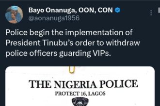 Police order officers attached to VIPs to return to base after Tinubu’s directive