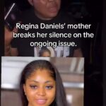 Regina Daniels’ Mum brǝaks silence on the ongoing marital strain between her and her husband (WATCH)