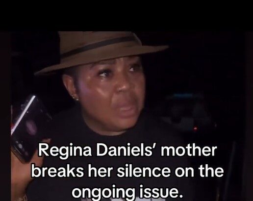 Regina Daniels’ Mum brǝaks silence on the ongoing marital strain between her and her husband (WATCH)