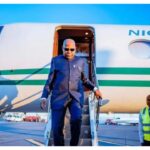 Shettima arrives South Africa for G20 summit
