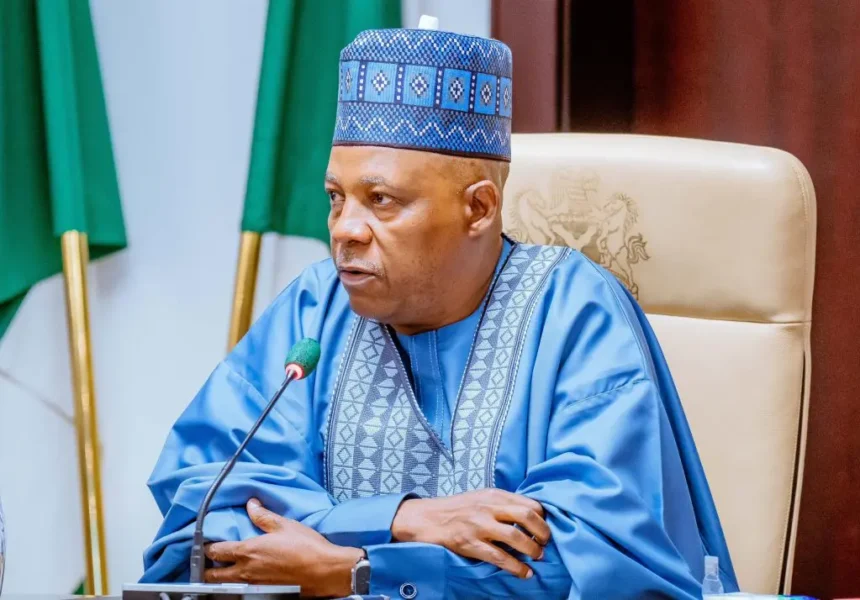 Shettima leaves South Africa for Angola to attend AU-EU summit