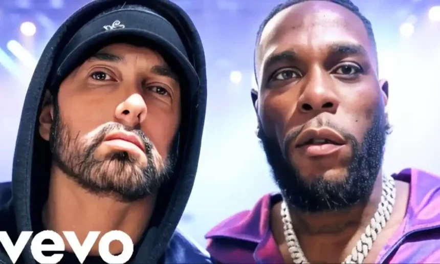 “That Was Not Cool” – Eminem Reacts To Burna Boy Chasing Sleeping Fan From His Concert