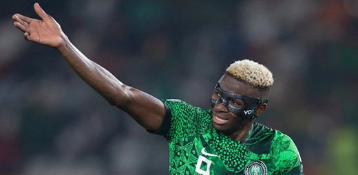 Victor Osimhen Reveals Lingering Effects Of 2021 Facial Injury, Explains Continued Use Of Protective Mask