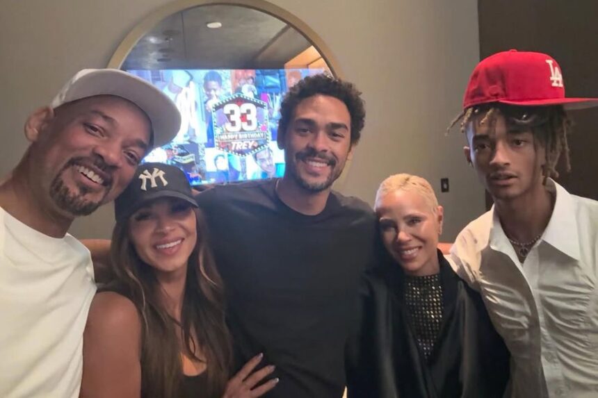 Will Smith Poses Alongside His Blended Family in Rare Snap as He Celebrates His Son Trey's 33rd Birthday