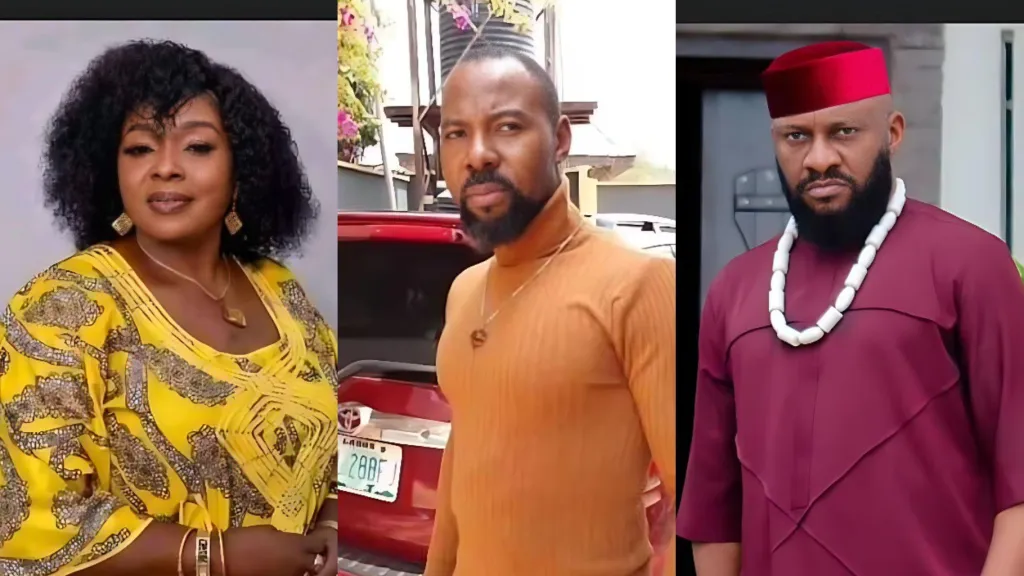 Yul Edochie reconciles with Linc, Rita after long-running family rift