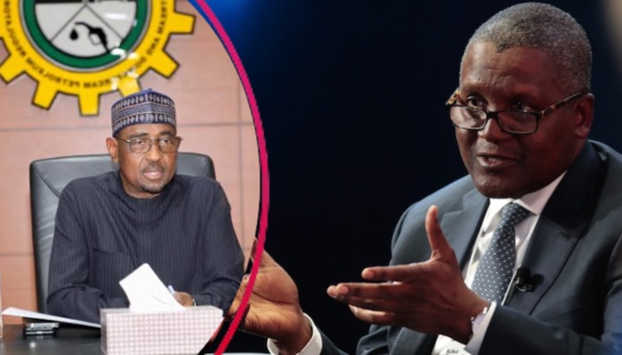 Dangote and Farouk Ahmed