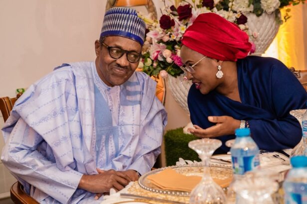 Aisha Buhari: Gossip that I planned to kill Buhari made him lock his room