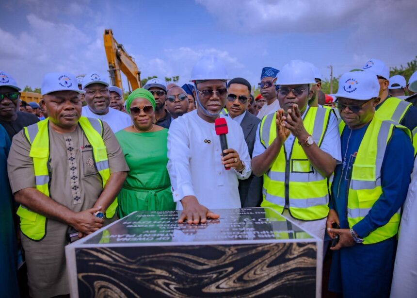 Aiyedatiwa flags off Owena dam rehabilitation, vows to end decades of water scarcity