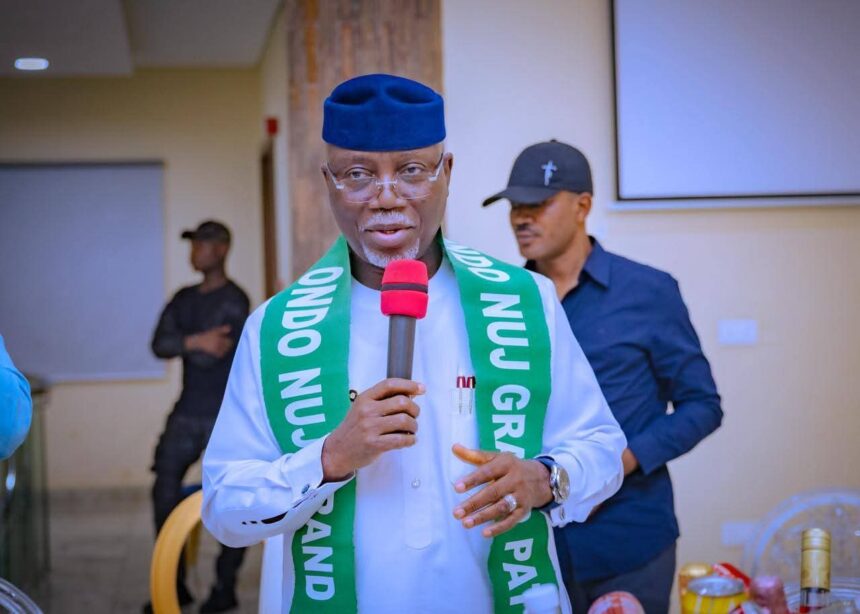 Aiyedatiwa pledges enhanced media partnership, donates bus to ‘correspondents’ chapel