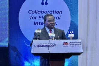 Amupitan urges stronger national consensus to safeguard Nigeria’s democracy