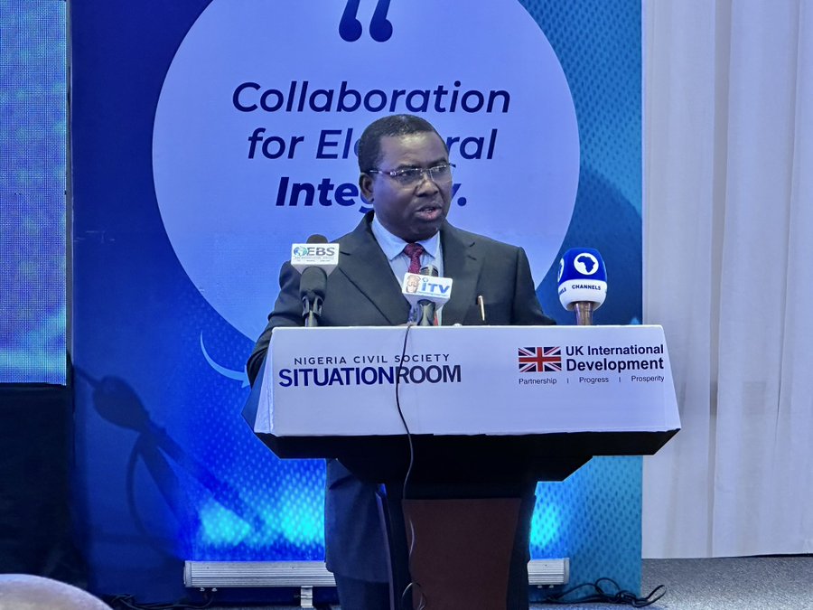 Amupitan urges stronger national consensus to safeguard Nigeria’s democracy