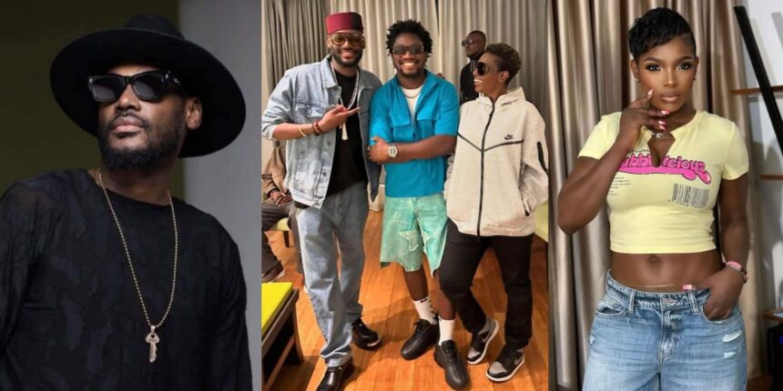 Annie Macaulay, 2Baba spotted together in recent outing