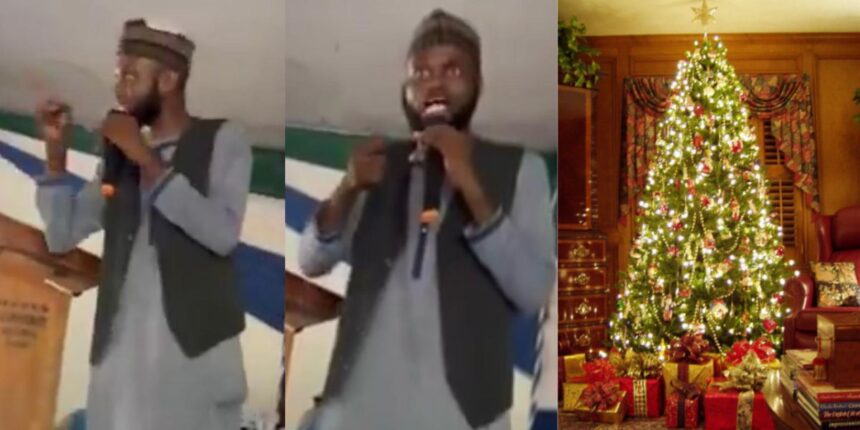 “Any Muslim that celebrates Christmas is going to hell” – Islamic cleric sparks controversy in viral video