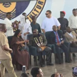 Asake makes dramatic return to OAU, arrives by helicopter to rapturous welcome