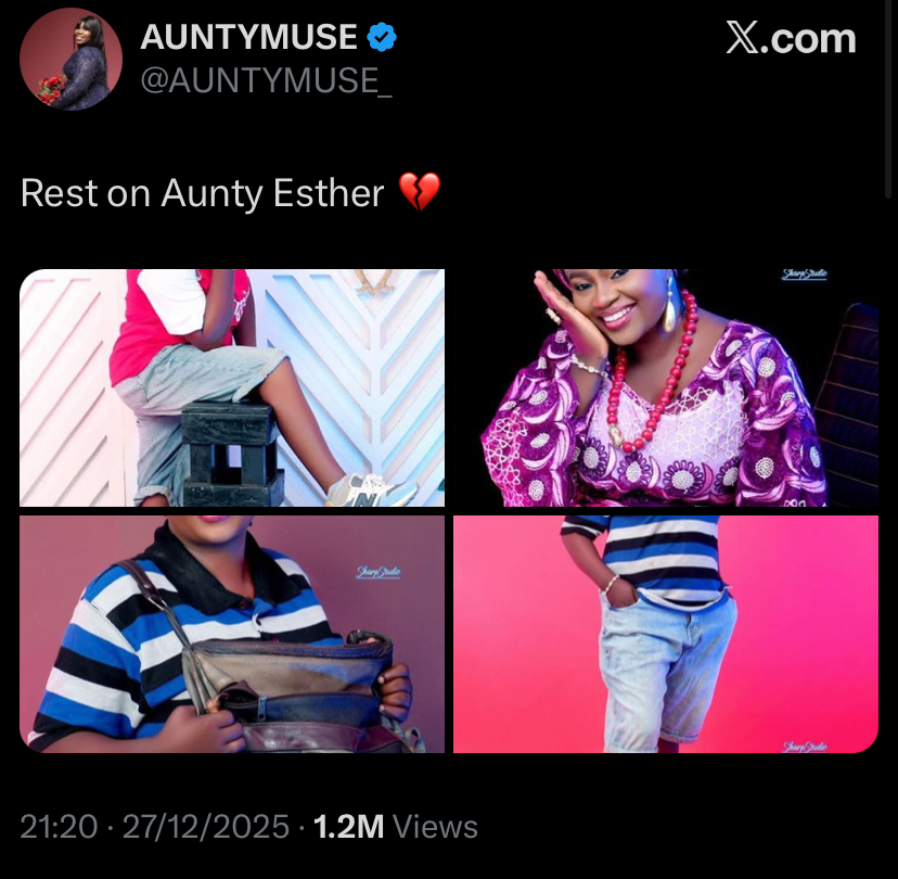 Aunty Esther passes away months after refusing blood transfusion over religious belief