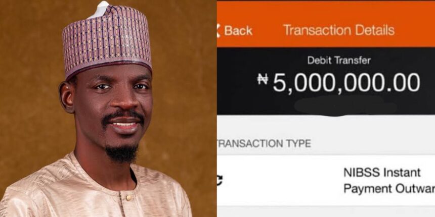 Bashir Ahmad recounts what happened after he accidentally transferred N5M to wrong account