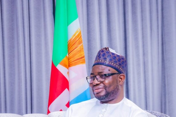 Bernard Doro congratulates newly appointed Minister of Defence, Gen Musa