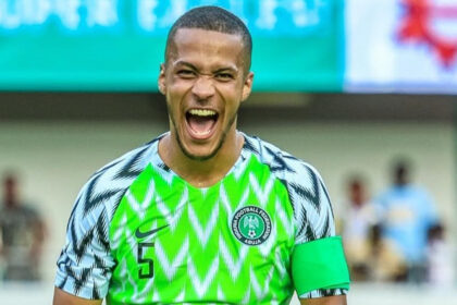 CAF celebrate William Troost-Ekong’s retirement