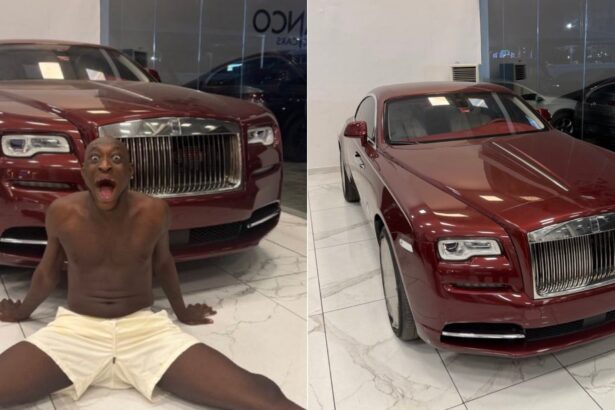 Carter Efe purchases Rolls Royce, appreciates Davido
