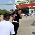 Charles Okocha runs outside bank premises as Tony Elemelu surprises him with $50,000