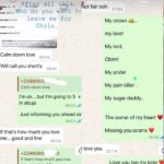 Chris Okafor: “Who do you want to leave me for” – Doris Ogala drops receipts of their relationship as she leaks chats