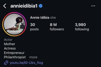Confusion as Annie reverts Instagram name back to ‘Annie Idibia’ amid 2Baba and Natasha’s ongoing drama