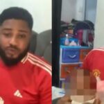 Dad cries out after wife leaves him behind with three-month-old baby