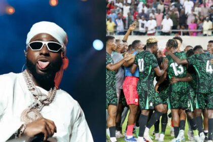 Davido predicts Nigeria to beat Morocco 3-0 in AFCON final