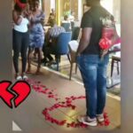 “Didn’t come out as expected”- Drama as lady rejects man’s proposal in the presence of his mum