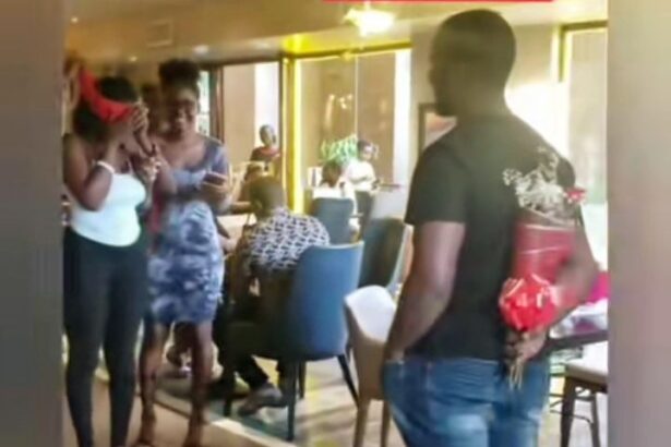 “Didn’t come out as expected”- Drama as lady rejects man’s proposal in the presence of his mum