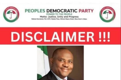 Disclaimer vs Disclaimer: PDP factions issue dueling membership notices