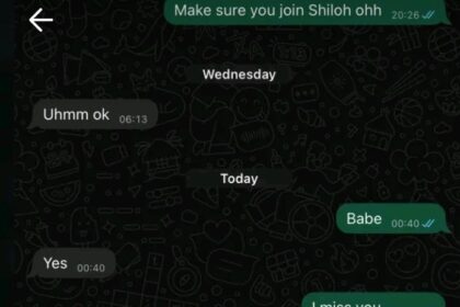 “Don’t ask me why “- Lady urges boyfriend to join Shiloh, receives breakup text days later