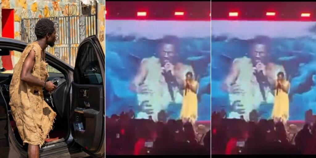Drama as Ghanaian Prophet Noah who predicted end of the world ‘spotted’ at Sarkodie’s concert