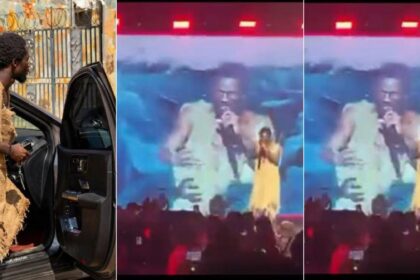 Drama as Ghanaian Prophet Noah who predicted end of the world ‘spotted’ at Sarkodie’s concert