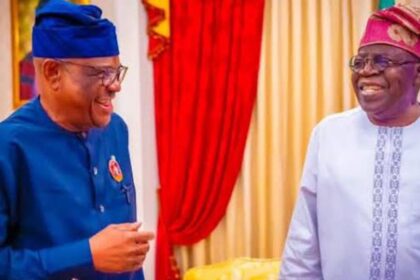 Even though you belong to another party’ – Tinubu sends birthday message to Wike