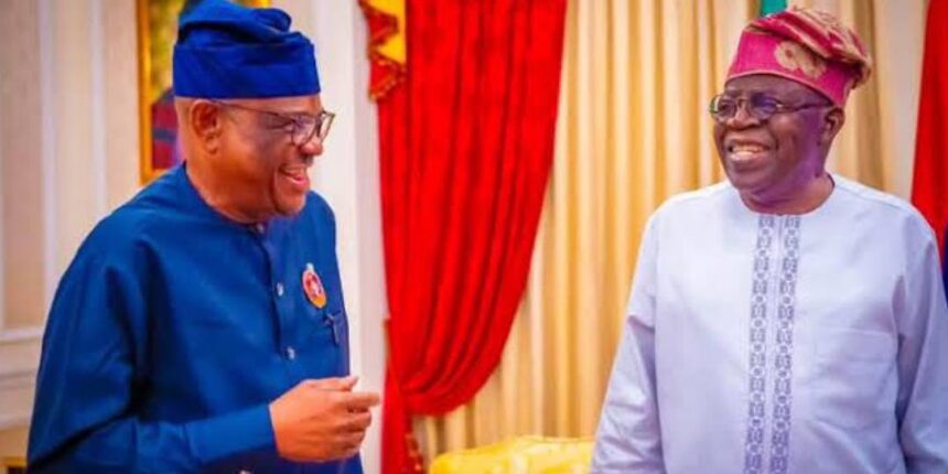 Even though you belong to another party’ – Tinubu sends birthday message to Wike