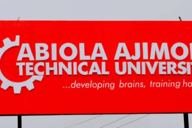 Fifty bag first class in Ajimobi Technical University