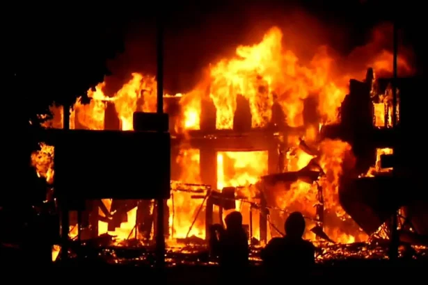 Fire razes ex-Zamfara governor’s residence in Abuja