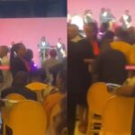 Former Senate President Pius Anyim spotted serving as usher in church