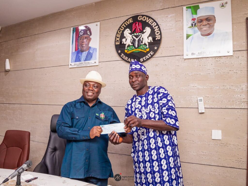 Governor Kefas officially registers with APC, assumes party leadership in Taraba