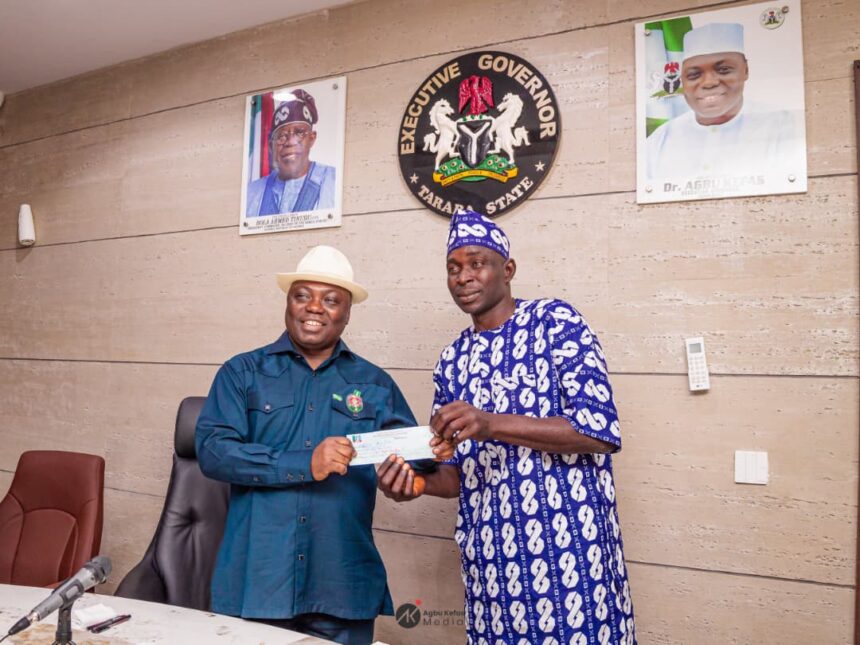 Governor Kefas officially registers with APC, assumes party leadership in Taraba