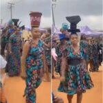 Hairdressers wow onlookers as they show off creative hairstyles at end-of-year celebrations